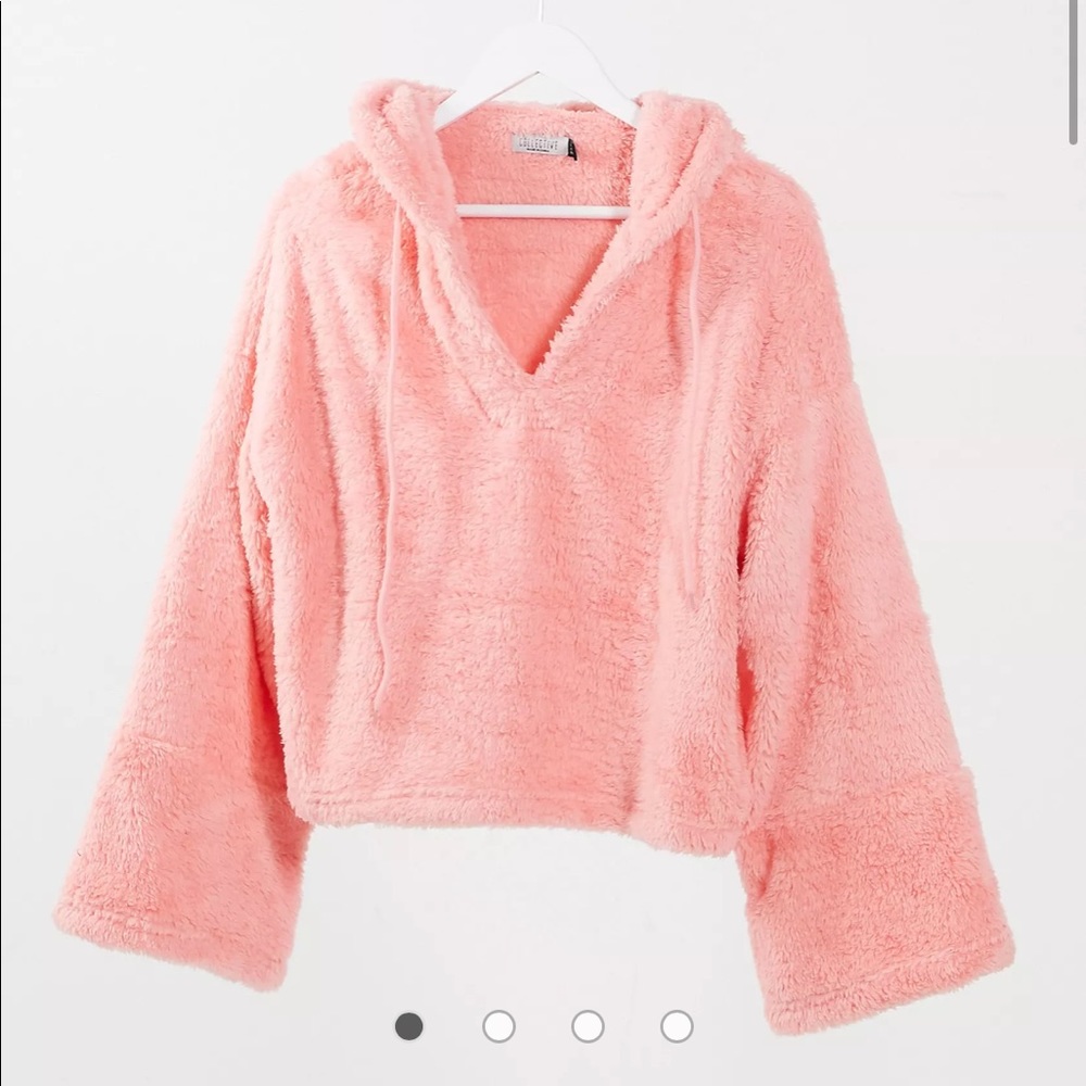 Oversized Fuzzy Sweater.
